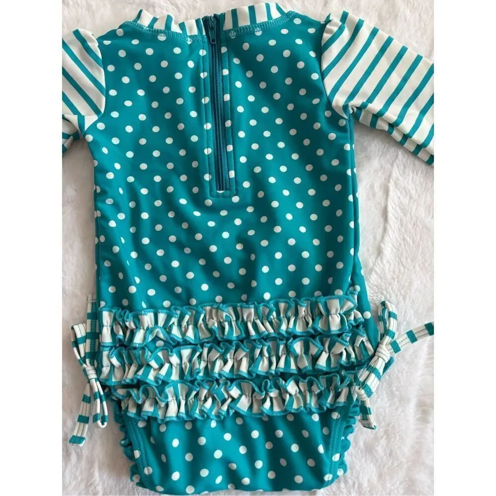 Ruffle Butts Baby Bathing Suit Size 3-6 Months